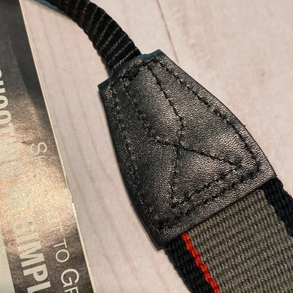 Vintage retro Nikon camera N50 strap and lens cover 1994 accessories